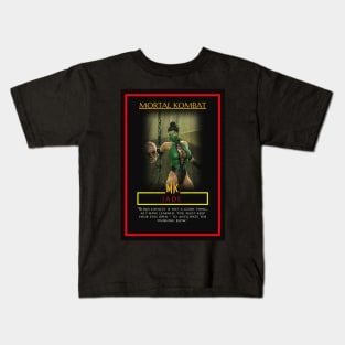 Jade Mortal Kombat Fighters, Poster,mask and more. Kids T-Shirt